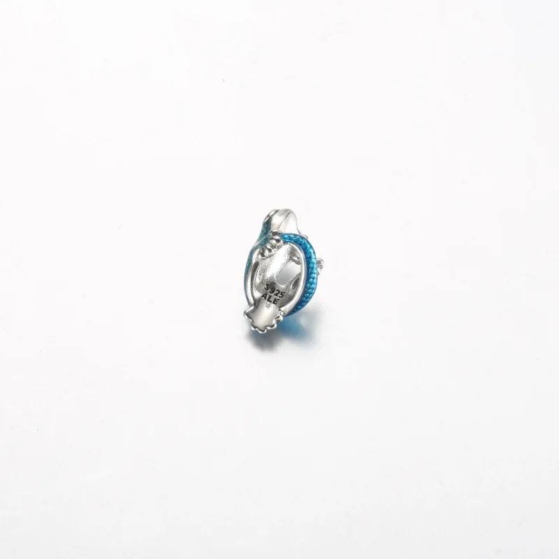 (bild till) Pandora Metallic Blue Gecko Charm - 792701C01 - View 4