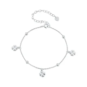 (bild till) Pandora-stil Fyra Klöver Kedjearmband - BSB139