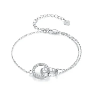 (bild till) Pandora-stil Dubbelkedje Armband - BSB151