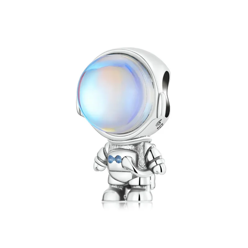 (bild till) Pandora-stil Varmavkännande Astronautcharm - BSC578