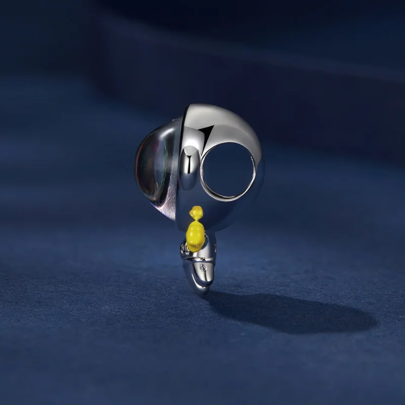 (bild till) Pandora-stil Astronaut Stjärncharm - BSC793 - View 3