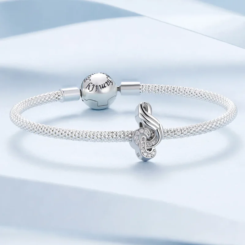 (bild till) Pandora Style Note Charm - BSC811 - View 5