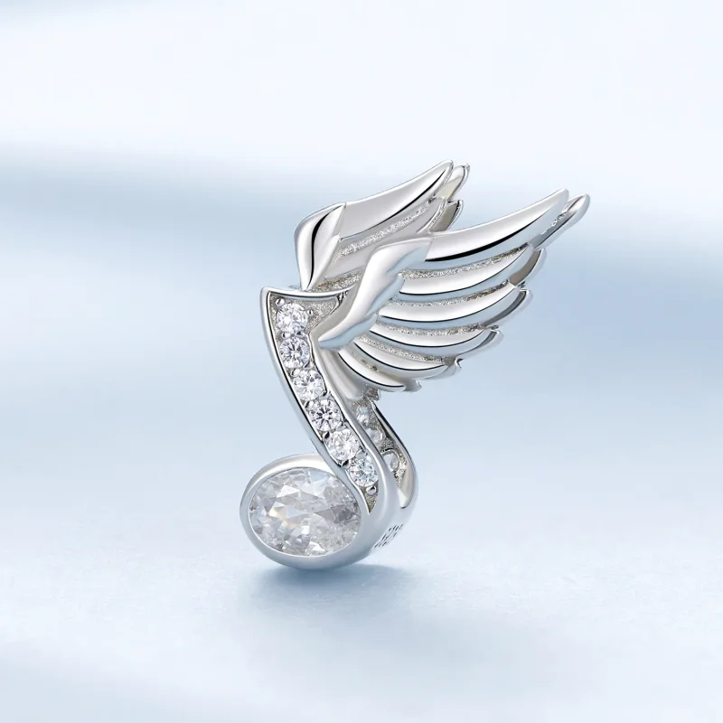 (bild till) Pandora Style Note Charm - BSC812 - View 2