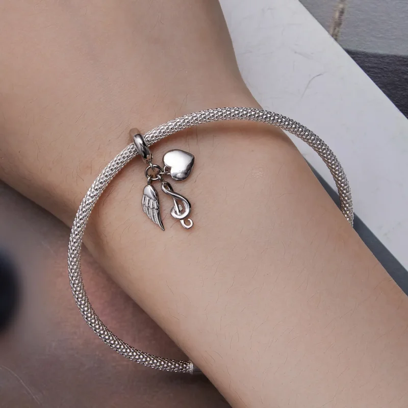 (bild till) Pandora Style Note Dangle - BSC814 - View 5