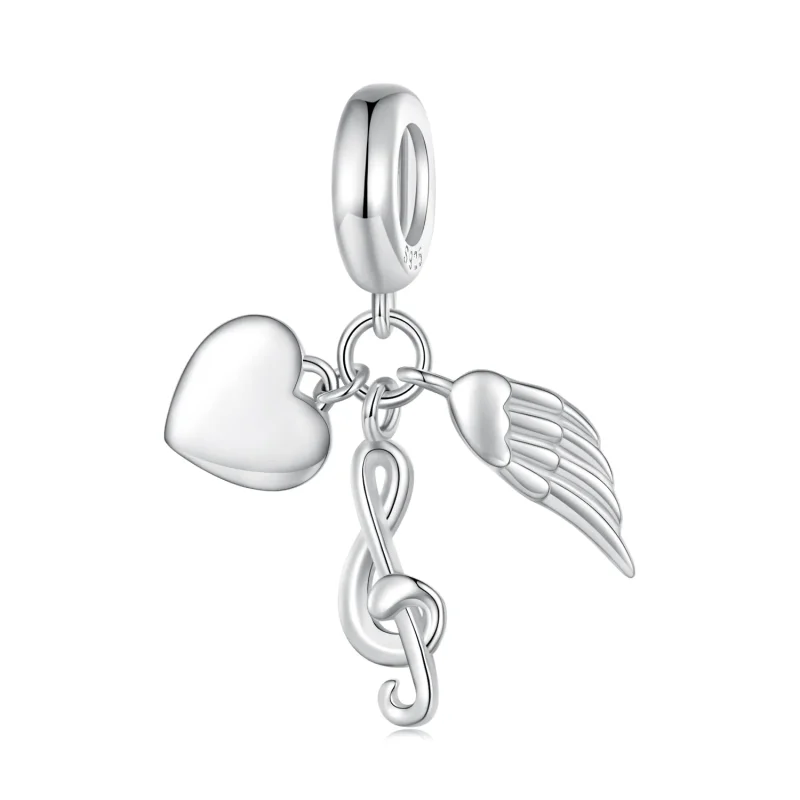 (bild till) Pandora Style Note Dangle - BSC814 - View 6