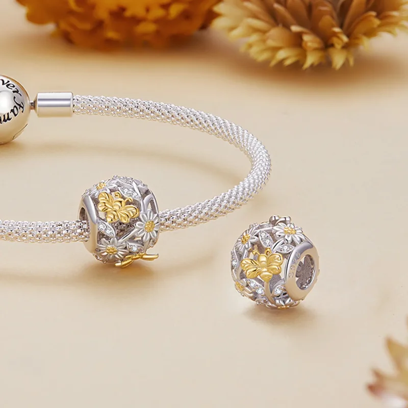 (bild till) Pandora-stil Daisy Bee Charm - BSC818 - View 4