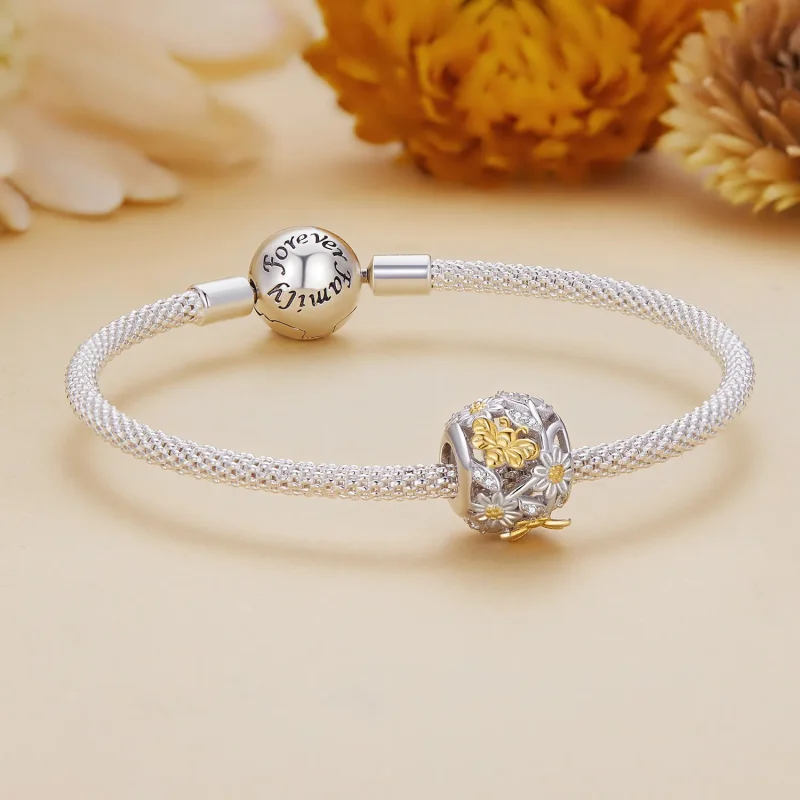 (bild till) Pandora-stil Daisy Bee Charm - BSC818 - View 5