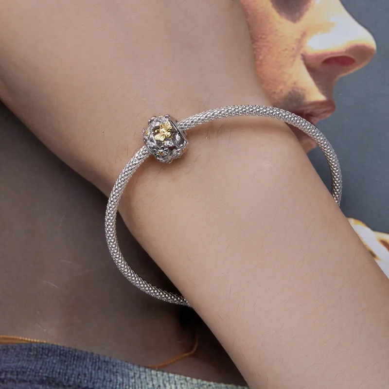 (bild till) Pandora-stil Daisy Bee Charm - BSC818 - View 6