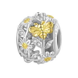 (bild till) Pandora-stil Daisy Bee Charm - BSC818