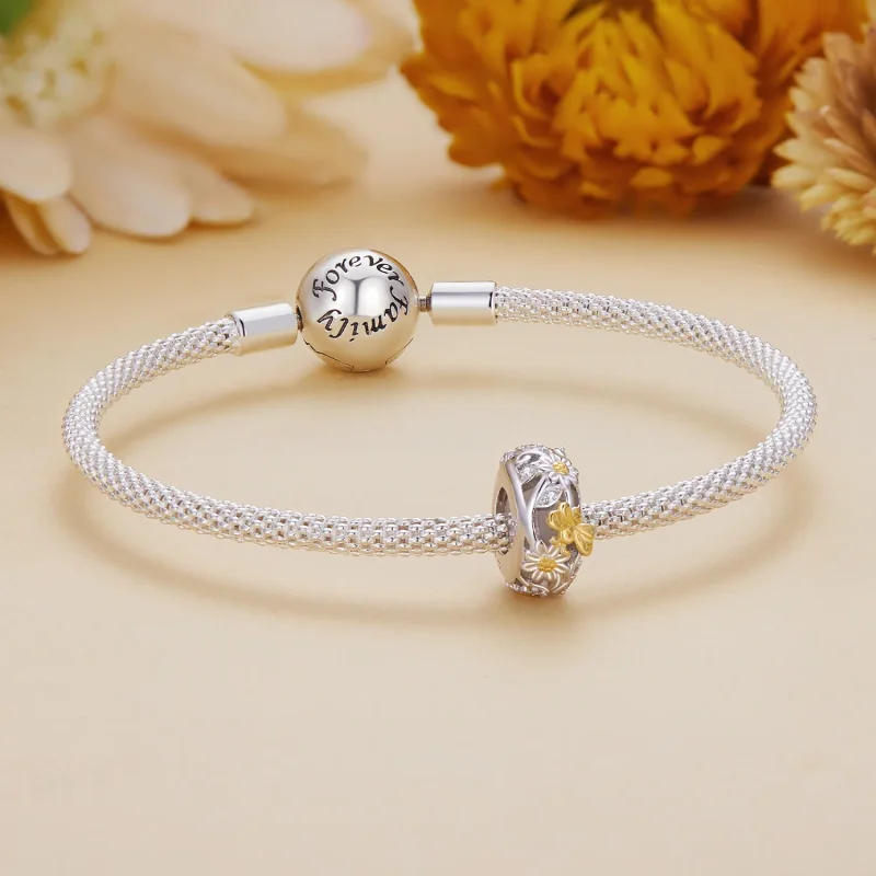 (bild till) Pandora Style Daisy Bee Silikonspacer - BSC819 - View 5