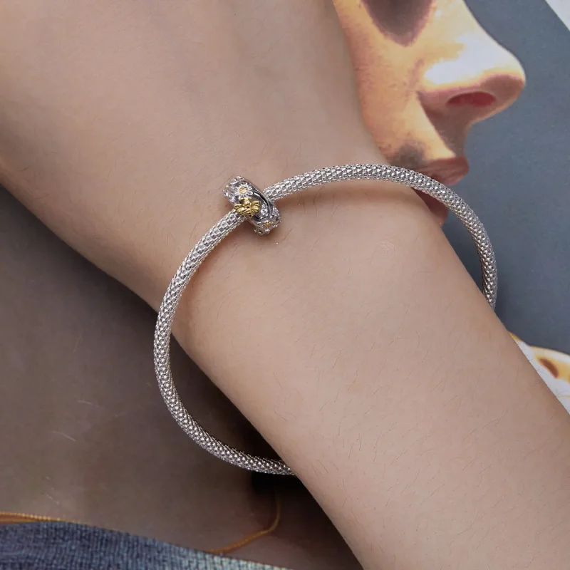 (bild till) Pandora Style Daisy Bee Silikonspacer - BSC819 - View 6