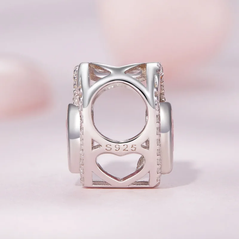 (bild till) Pandora-stil Evigt Hjärtacharm - BSC826 - View 3