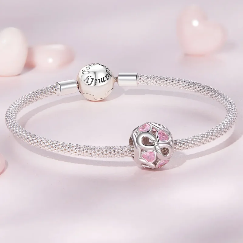 (bild till) Pandora-stil Evig Moderkärlek Charm - BSC828 - View 5