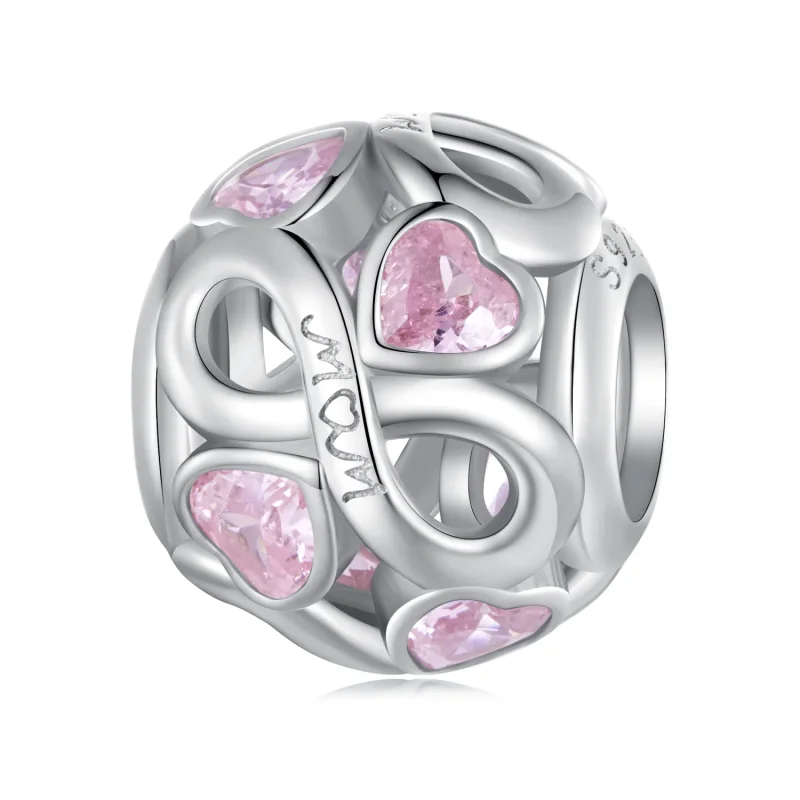 (bild till) Pandora-stil Evig Moderkärlek Charm - BSC828 - View 7