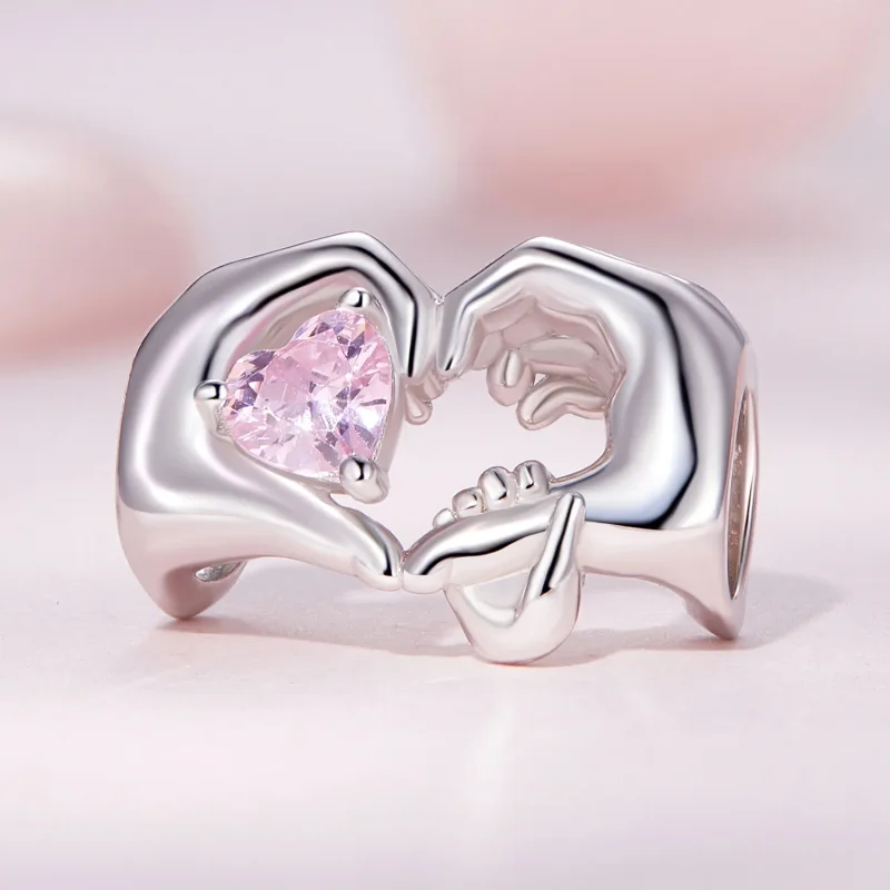 (bild till) Pandora-stilens Hjärtesymbol Charm - BSC829 - View 2