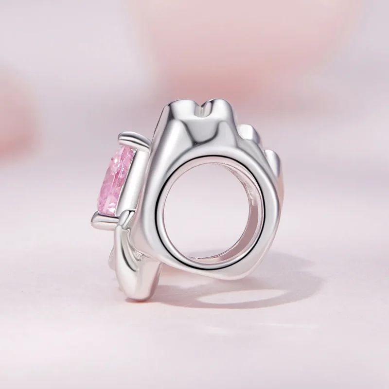 (bild till) Pandora-stilens Hjärtesymbol Charm - BSC829 - View 3