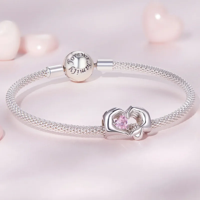 (bild till) Pandora-stilens Hjärtesymbol Charm - BSC829 - View 5
