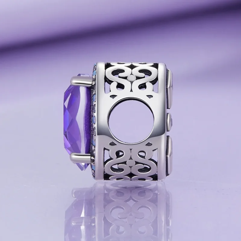 (bild till) Pandora-stil Månljus Pärla Charm - BSC891 - View 3