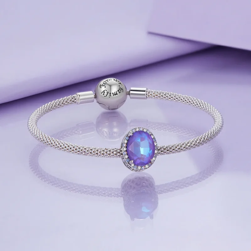 (bild till) Pandora-stil Månljus Pärla Charm - BSC891 - View 5