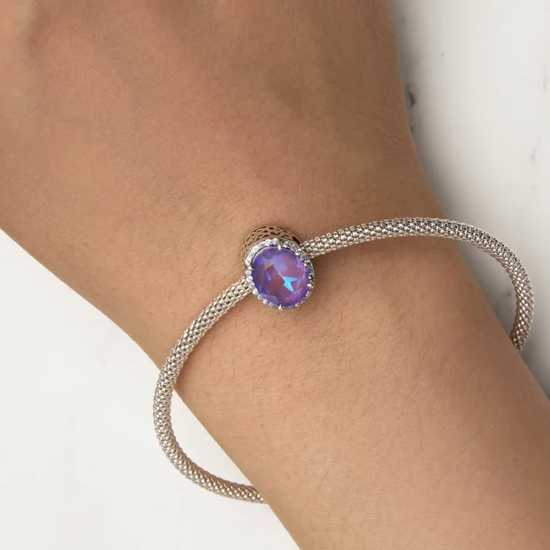 (bild till) Pandora-stil Månljus Pärla Charm - BSC891 - View 7