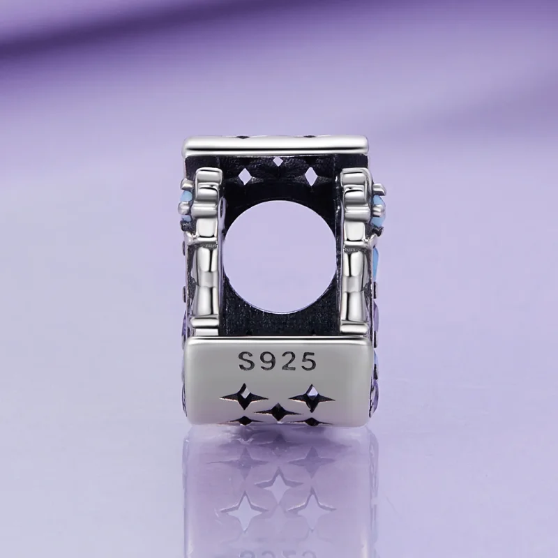 (bild till) Pandora-stil Månljus Slott Charm - BSC892 - View 3