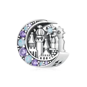 (bild till) Pandora-stil Månljus Slott Charm - BSC892