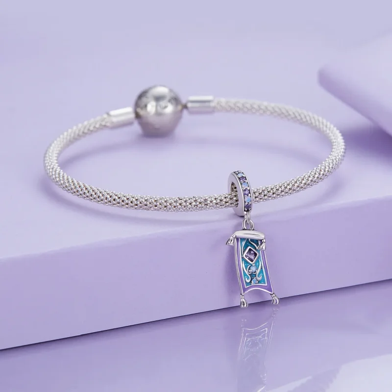 (bild till) Pandora-stil Magic Carpet Dangle - BSC894 - View 3