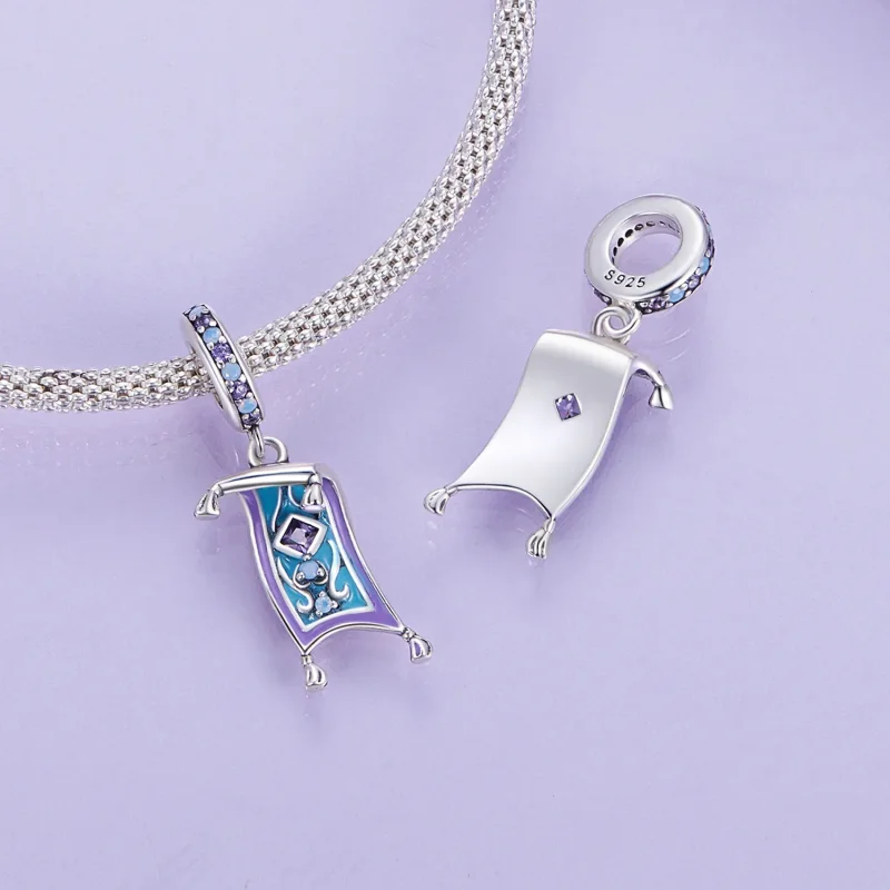 (bild till) Pandora-stil Magic Carpet Dangle - BSC894 - View 4