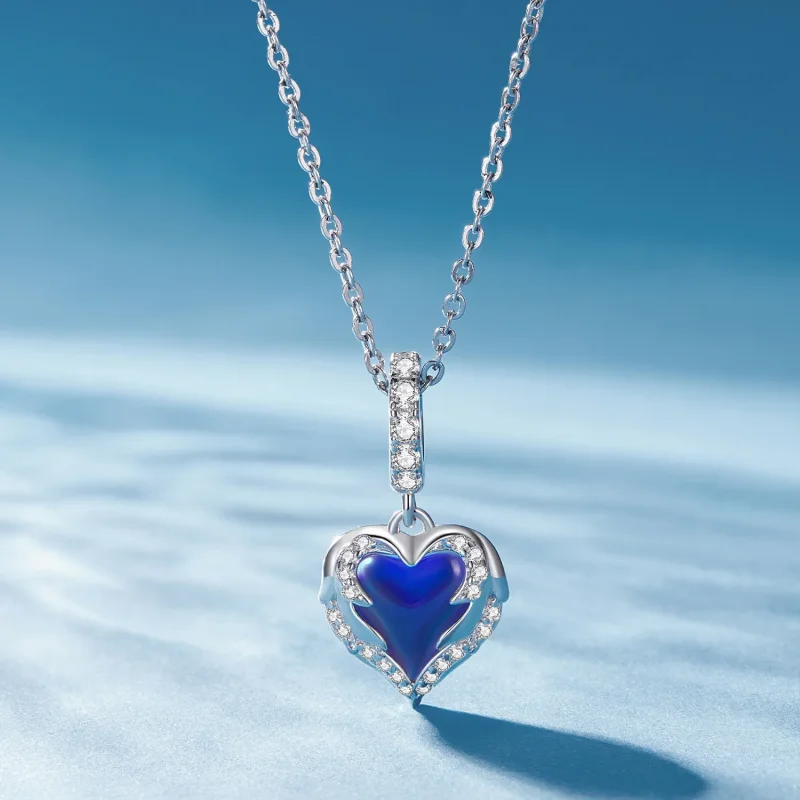 (bild till) Pandora Style Guardian Heart Dangle - BSC900 - View 2
