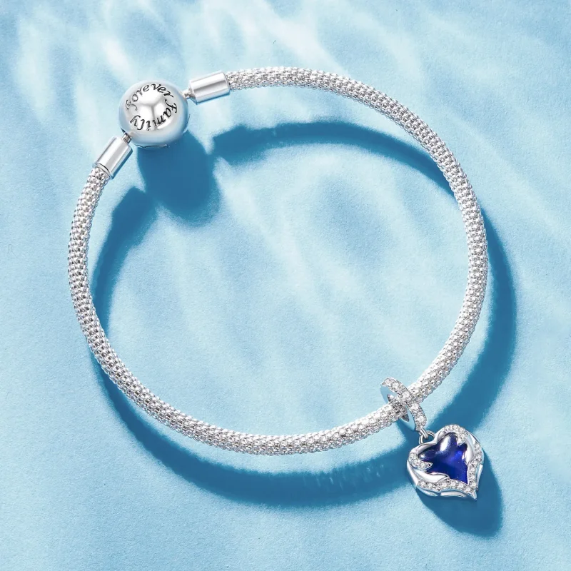 (bild till) Pandora Style Guardian Heart Dangle - BSC900 - View 5
