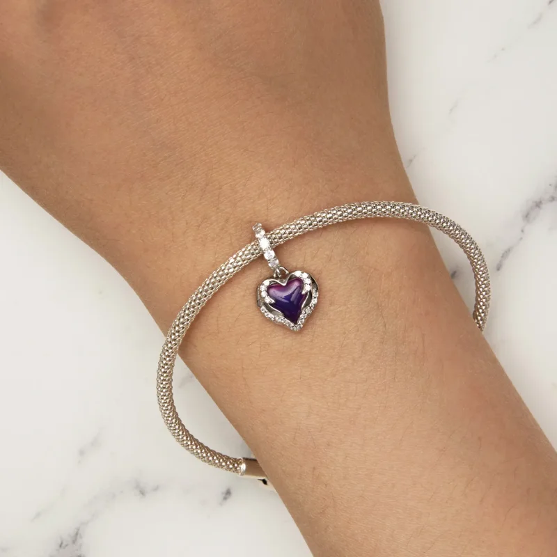 (bild till) Pandora Style Guardian Heart Dangle - BSC900 - View 8