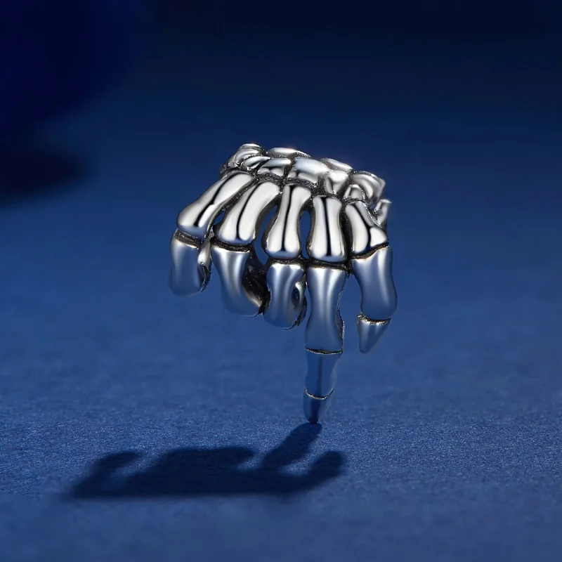(bild till) Pandora Style Skeletthandsarmband - BSC909 - View 2