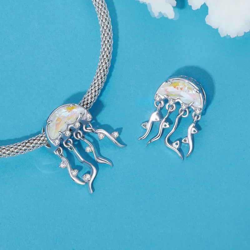 (bild till) Pandora-stil Manet-charm - BSC915 - View 4