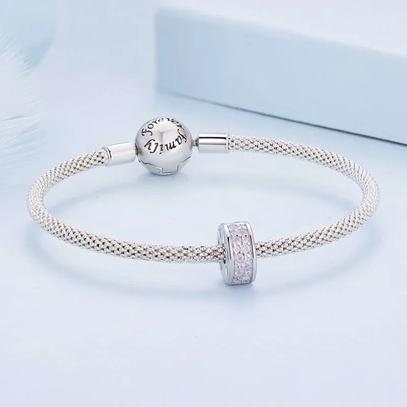 (bild till) Pandora-stil Rosa Symfoni Clip - BSC929 - View 5
