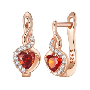 Pandora-stil Roséguld Kärleksband Hängsmycken - BSE815 (bild till) Pandora-stil Roséguld Kärleksband Hängsmycken - BSE815