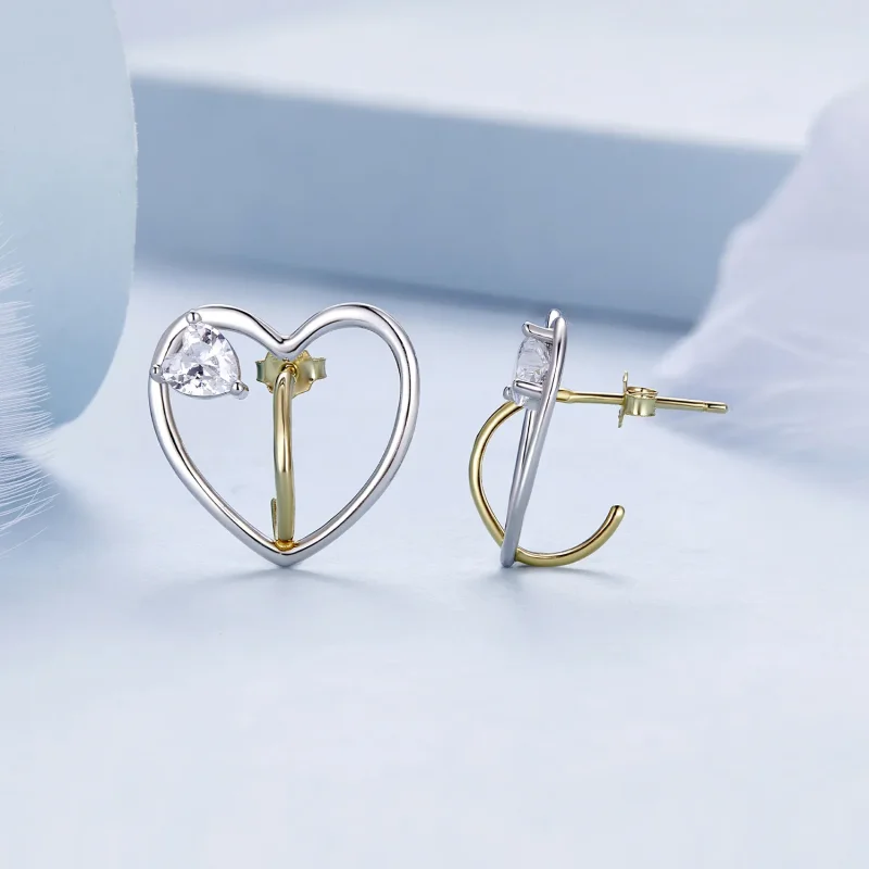(bild till) Pandora Style Love Studs-örhängen - BSE888 - View 4