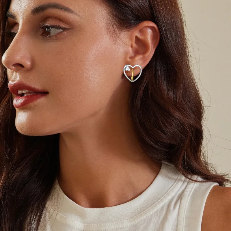 (bild till) Pandora Style Love Studs-örhängen - BSE888 - View 5