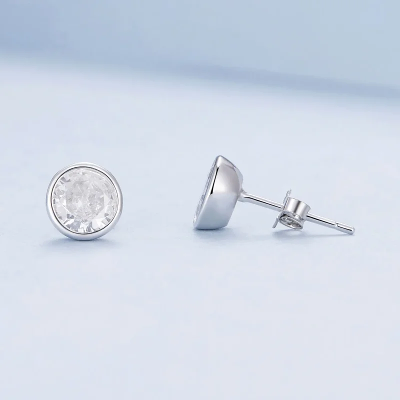 (bild till) Pandora-stil Shining Studs Örhängen - BSE902 - View 4