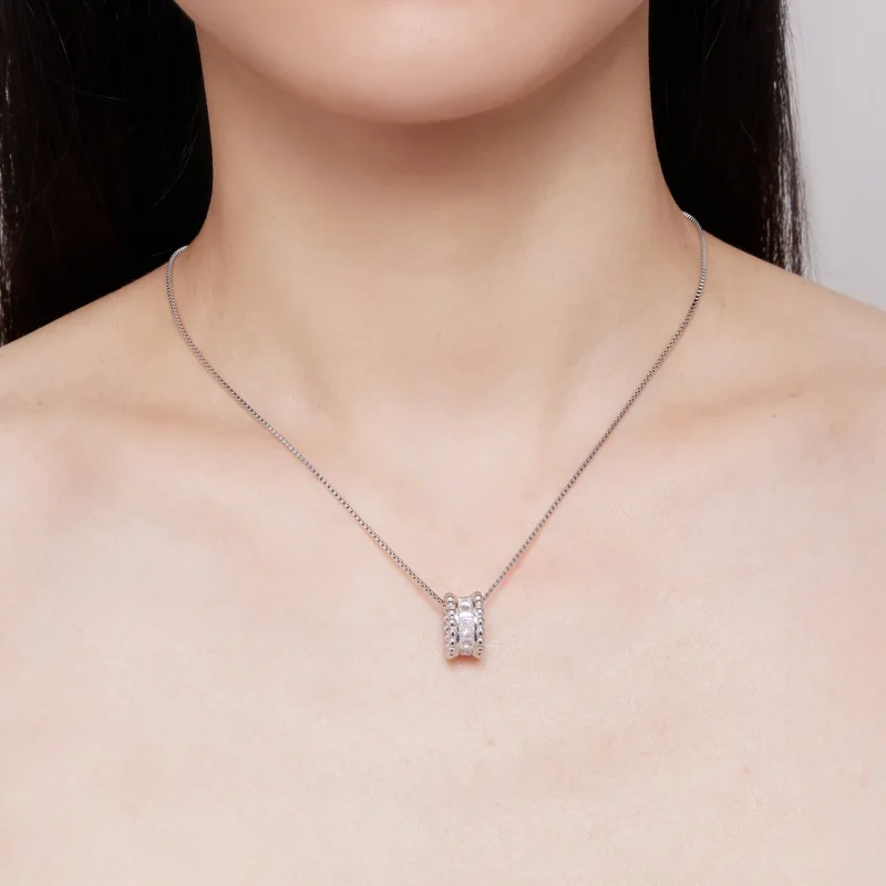 (bild till) Pandora Style Small Waist Halsband - BSN318 - View 6