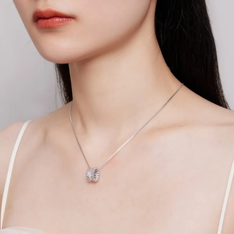 (bild till) Pandora Style Small Waist Halsband - BSN318 - View 7