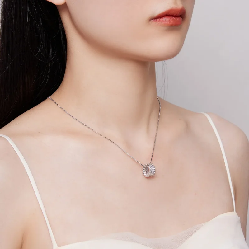 (bild till) Pandora Style Small Waist Halsband - BSN318 - View 8