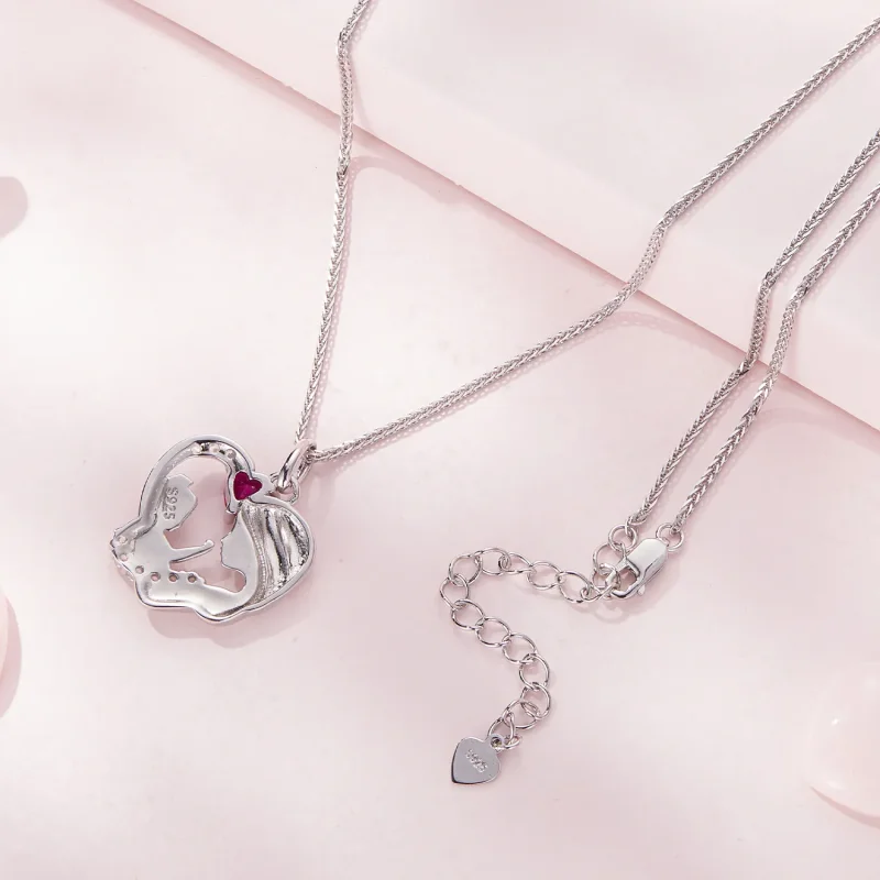 (bild till) Pandora-stil Mor-och-son-halsband - BSN323 - View 4