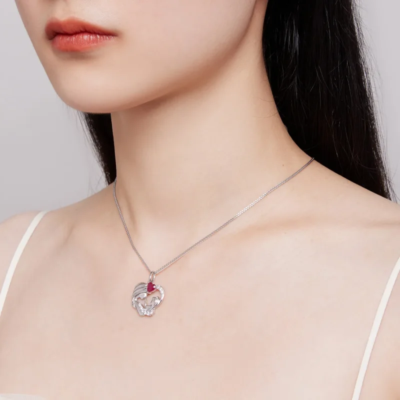 (bild till) Pandora-stil Mor-och-son-halsband - BSN323 - View 7