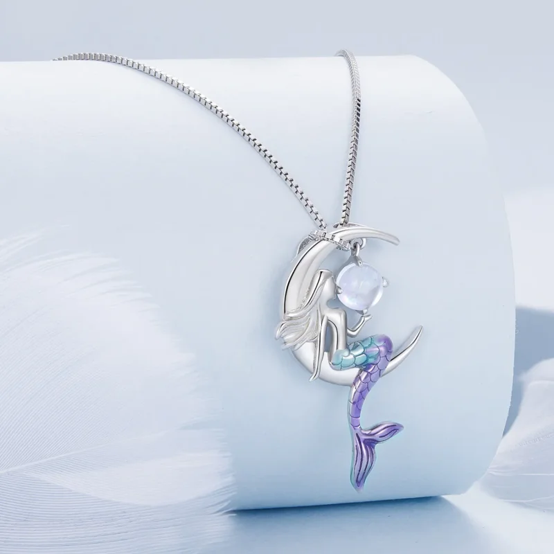 (bild till) Pandora-stil Sirenhalsband - BSN338 - View 2