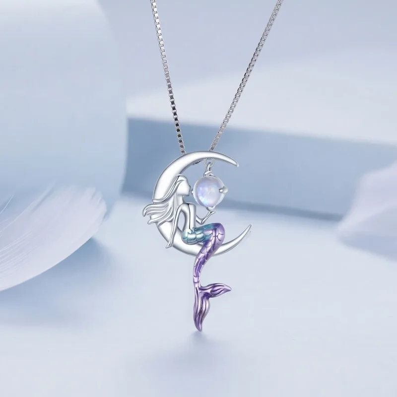 (bild till) Pandora-stil Sirenhalsband - BSN338 - View 3