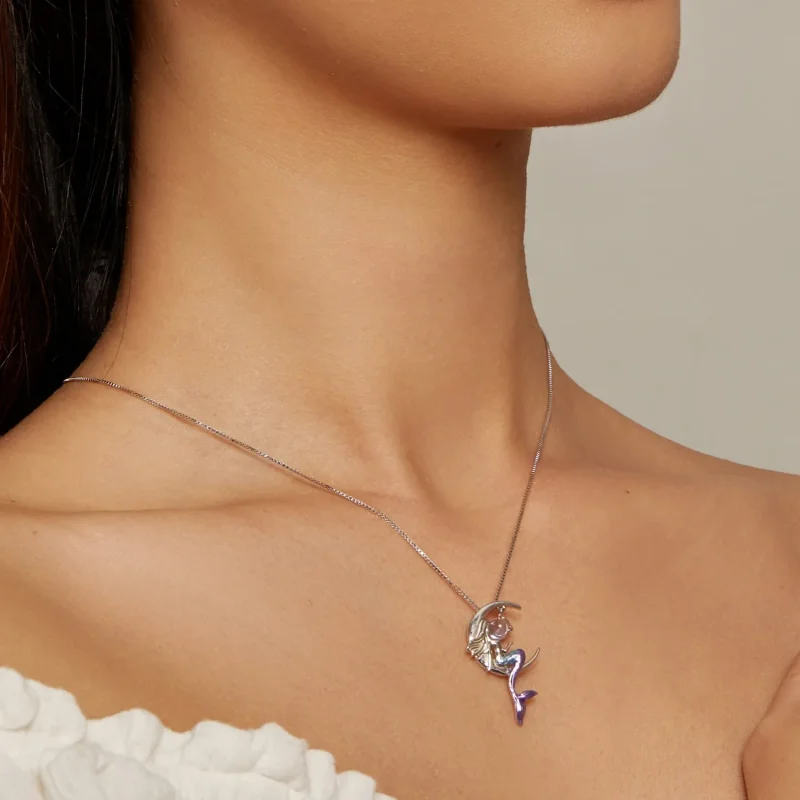 (bild till) Pandora-stil Sirenhalsband - BSN338 - View 5