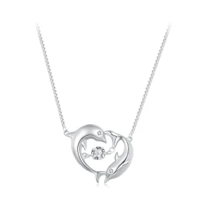 (bild till) Pandora-stil Delfin Smart Halsband - BSN340