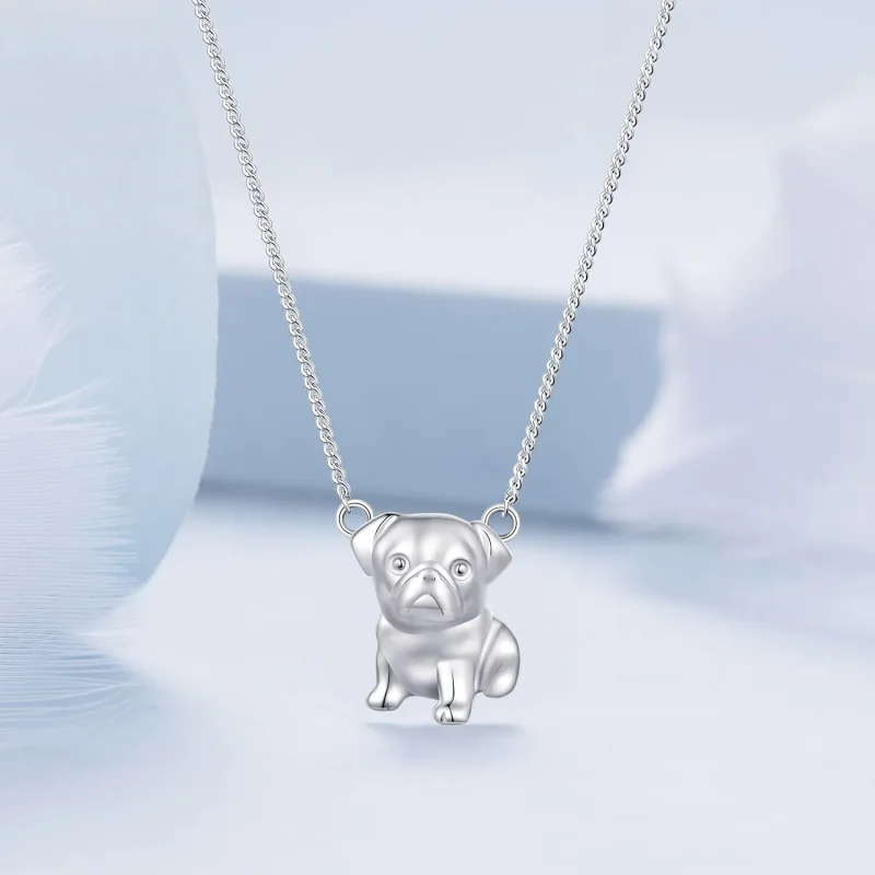 (bild till) Pandora-stil Mops-halsband - BSN354 - View 3