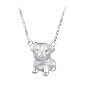 Pandora-stil Mops-halsband - BSN354 (bild till) Pandora-stil Mops-halsband - BSN354