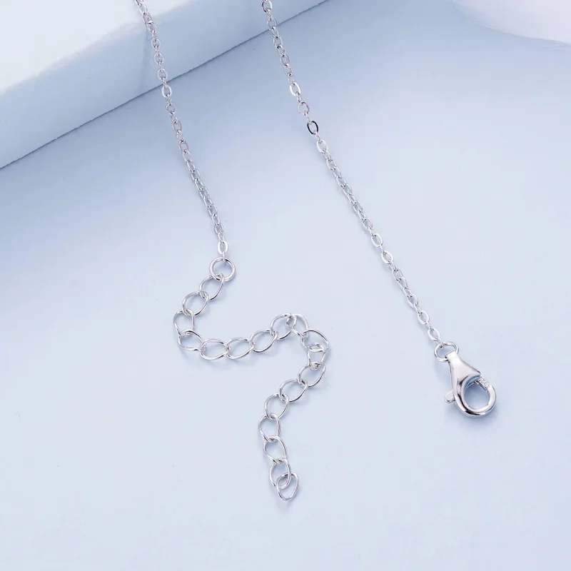 (bild till) Pandora-stil Liljekonvalj Halsband - BSN357 - View 4